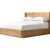 Queen Bed: 64"W x 84"L x 48"H