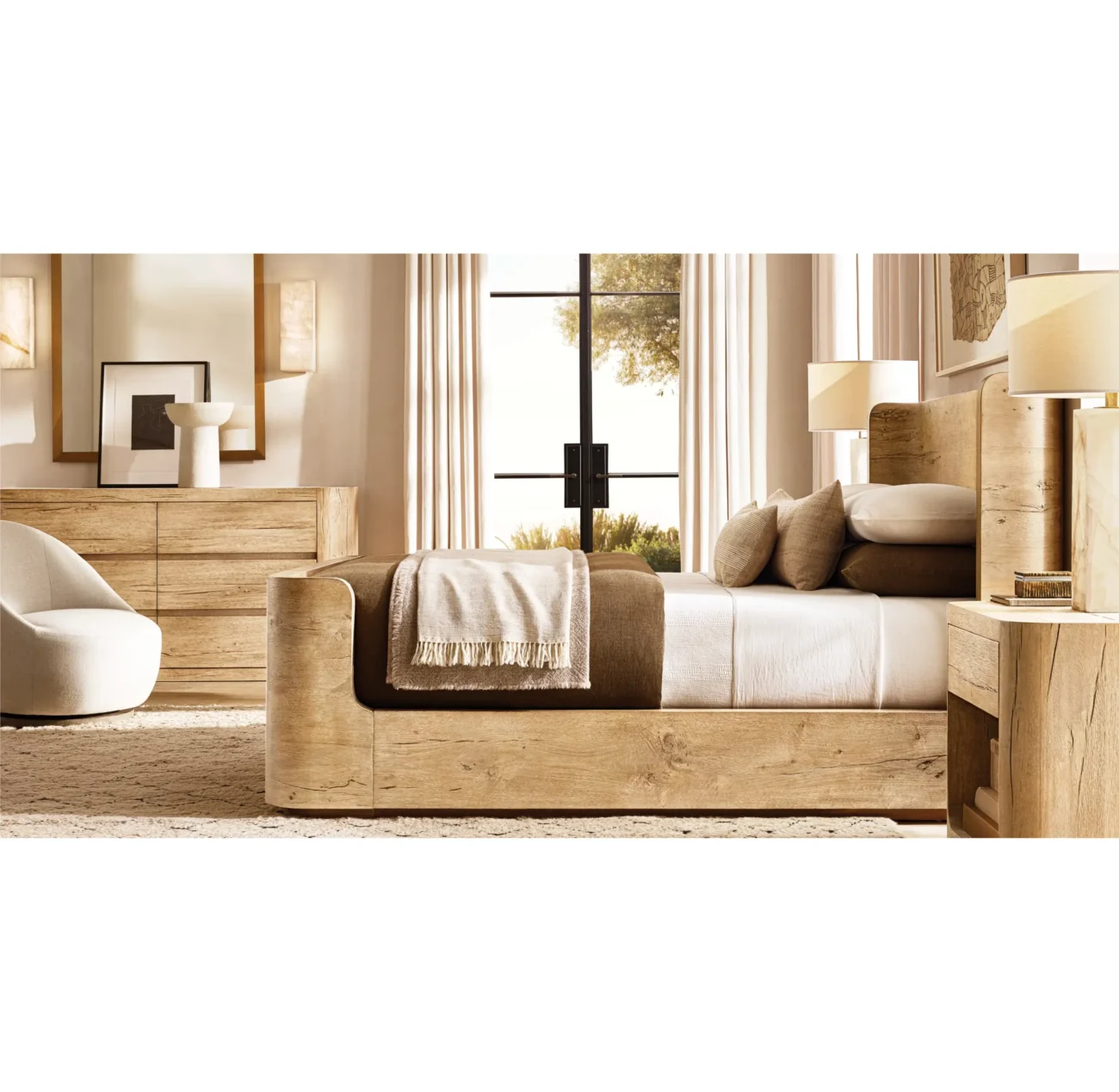 Oslo Shelter Platform Bed With Footboard - Image 8