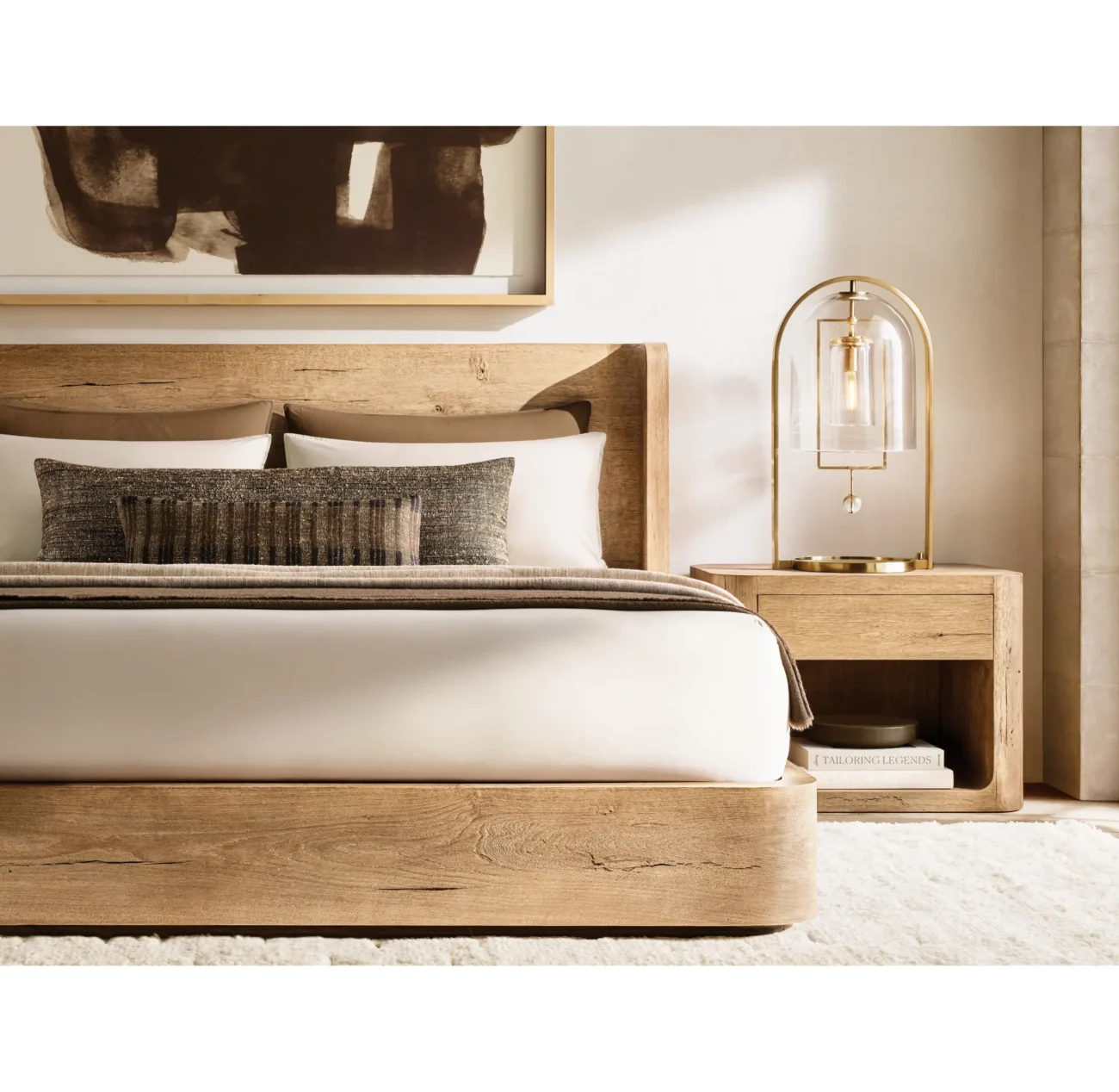 Oslo Shelter Platform Wood Bed - Image 8