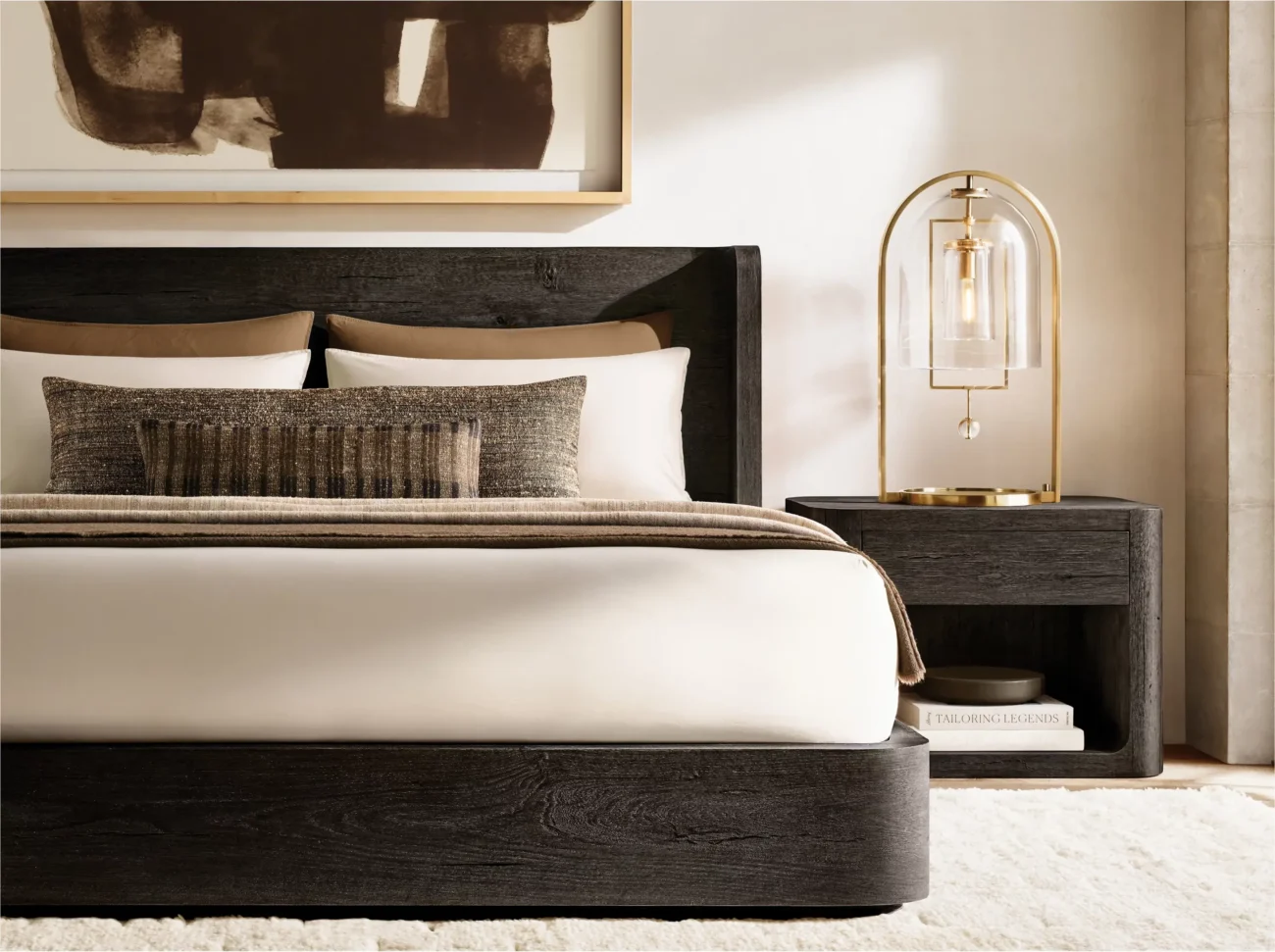 Oslo Shelter Platform Wood Bed - Image 9