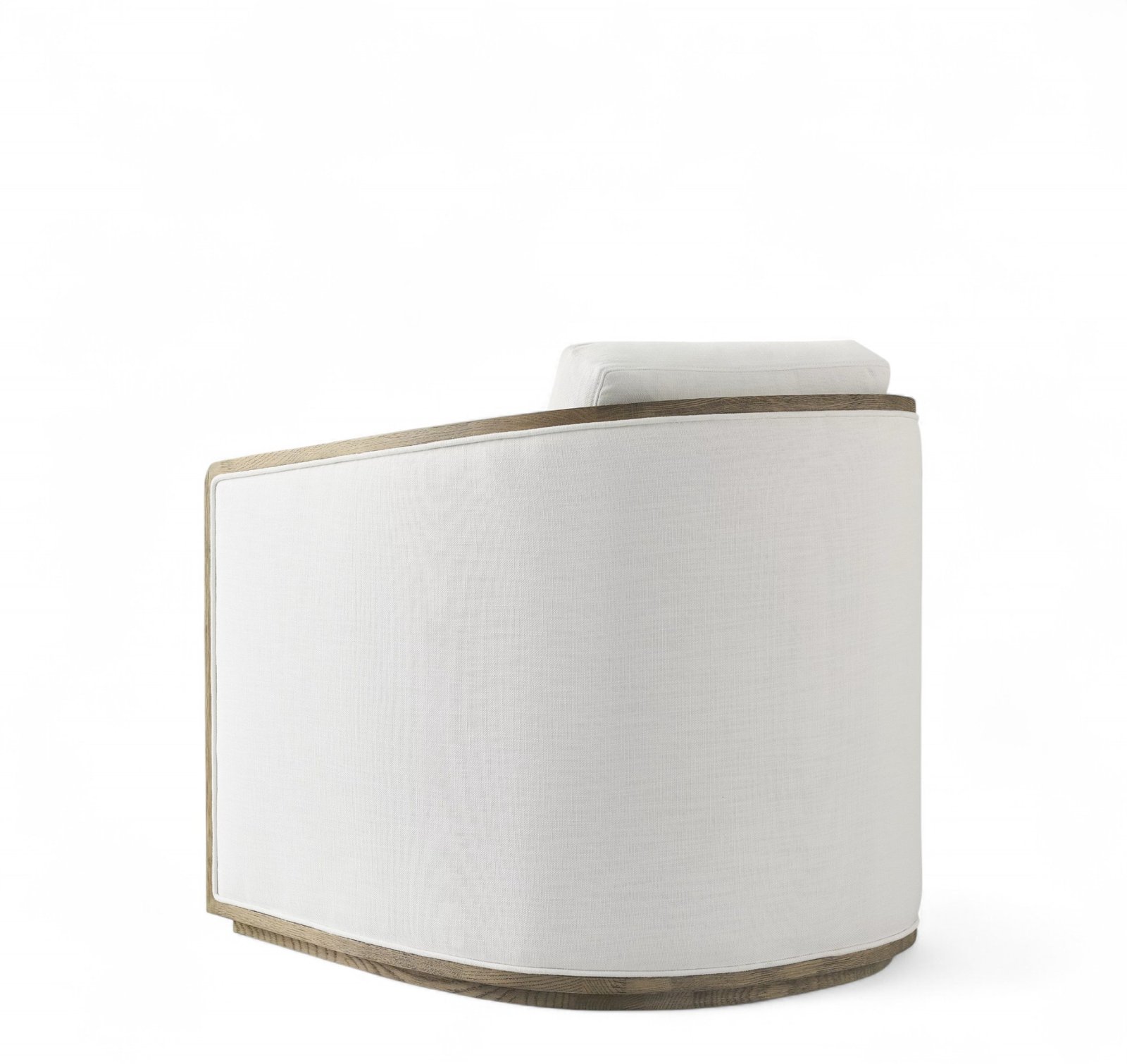 French Barrel Back Slope Armchair - Image 4