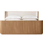 Byron Fabric Shelter Bed with Footboard