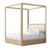 Queen Bed: 66"W x 86"L x 90"H