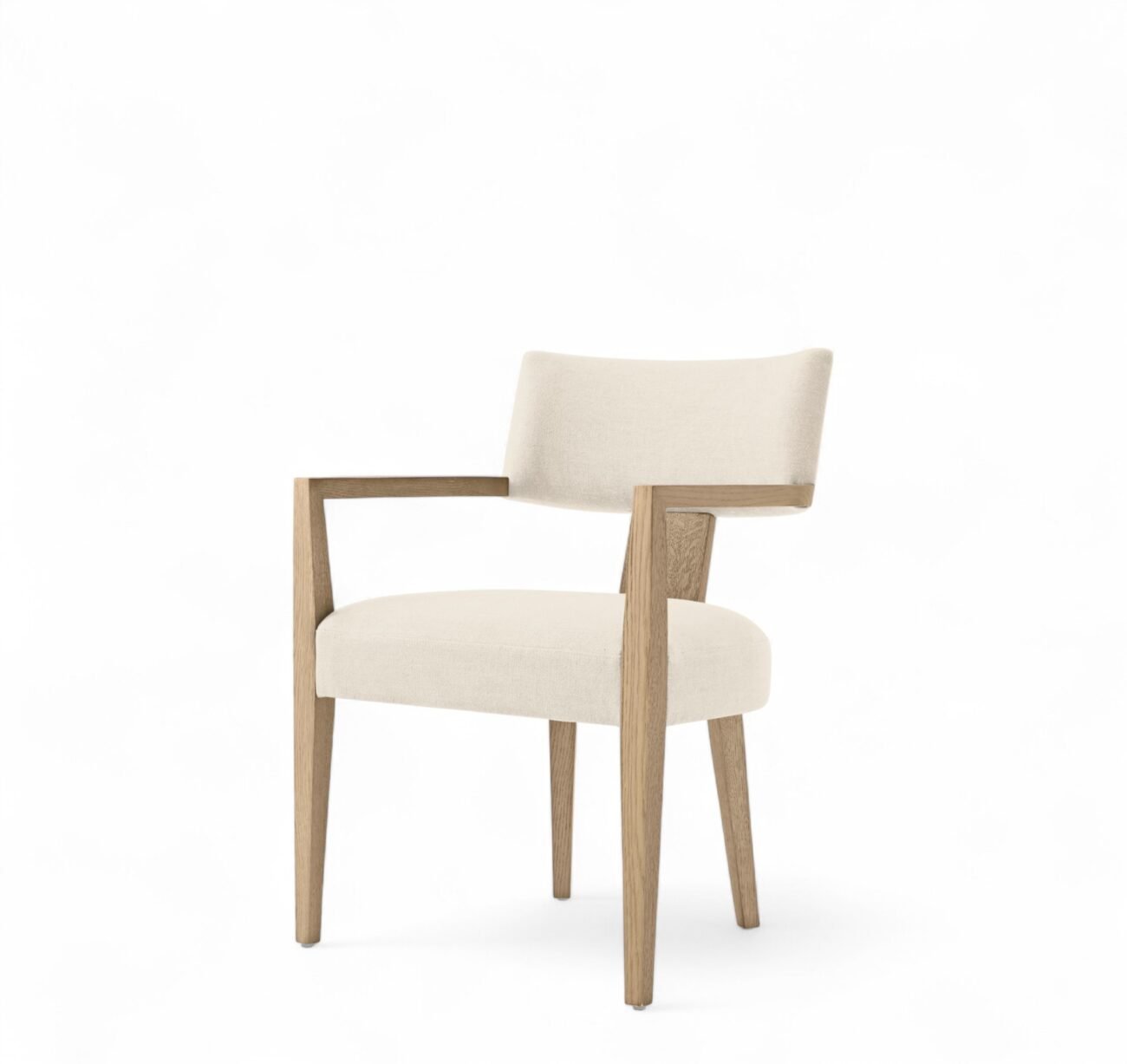 Padua Fabric Dining Armchair - Image 3