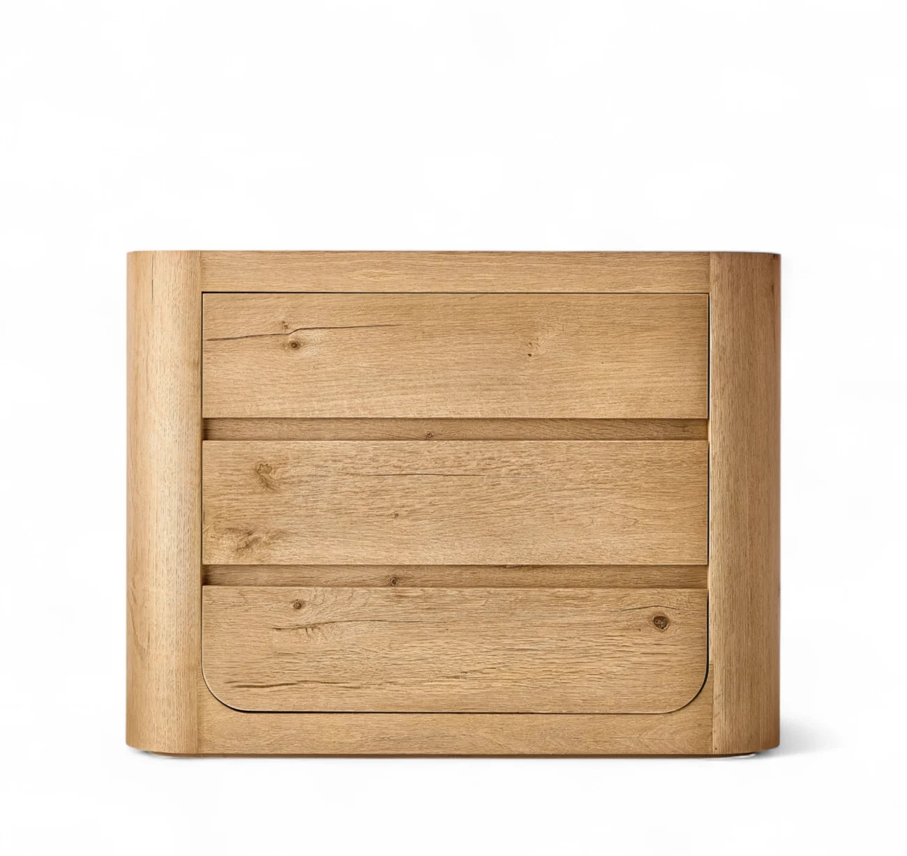 Oslo 3-Drawer Closed Nightstand
