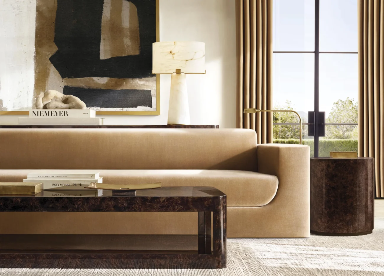 Burl Square Coffee Table - Image 2