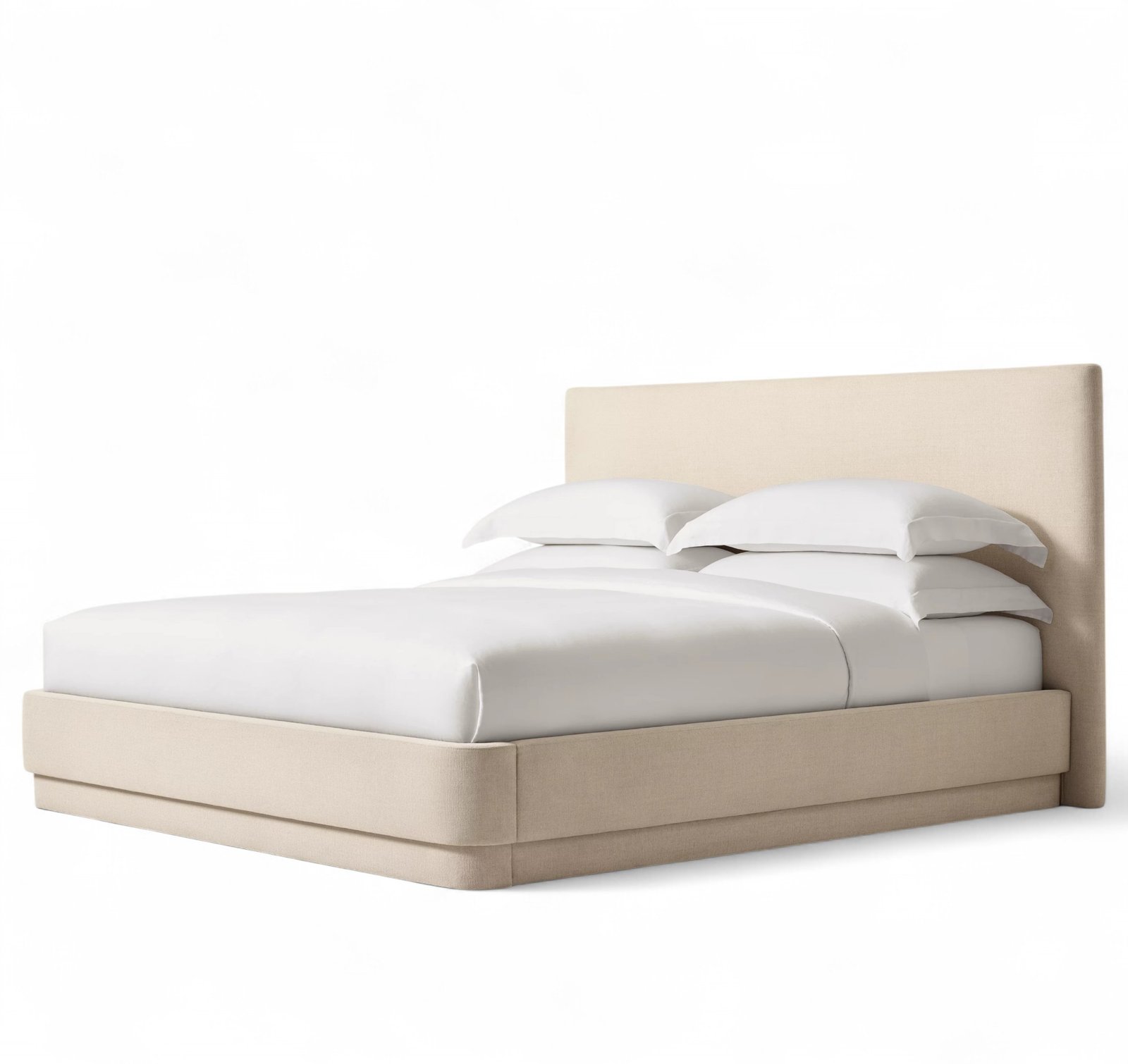 Mulholland Fully Upholstered Fabric Panel Bed - Image 3