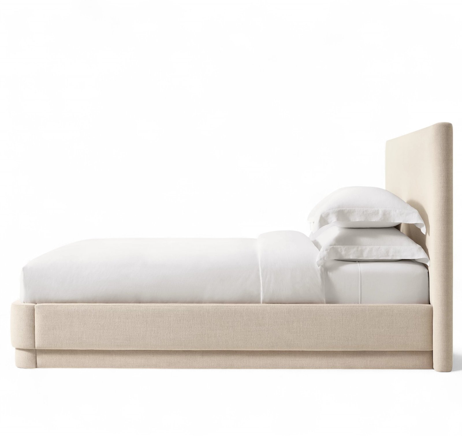 Mulholland Fully Upholstered Fabric Panel Bed - Image 5