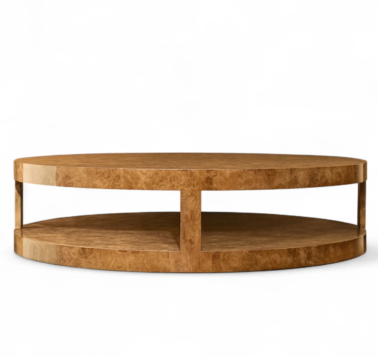 Burl Round Coffee Table - Image 4