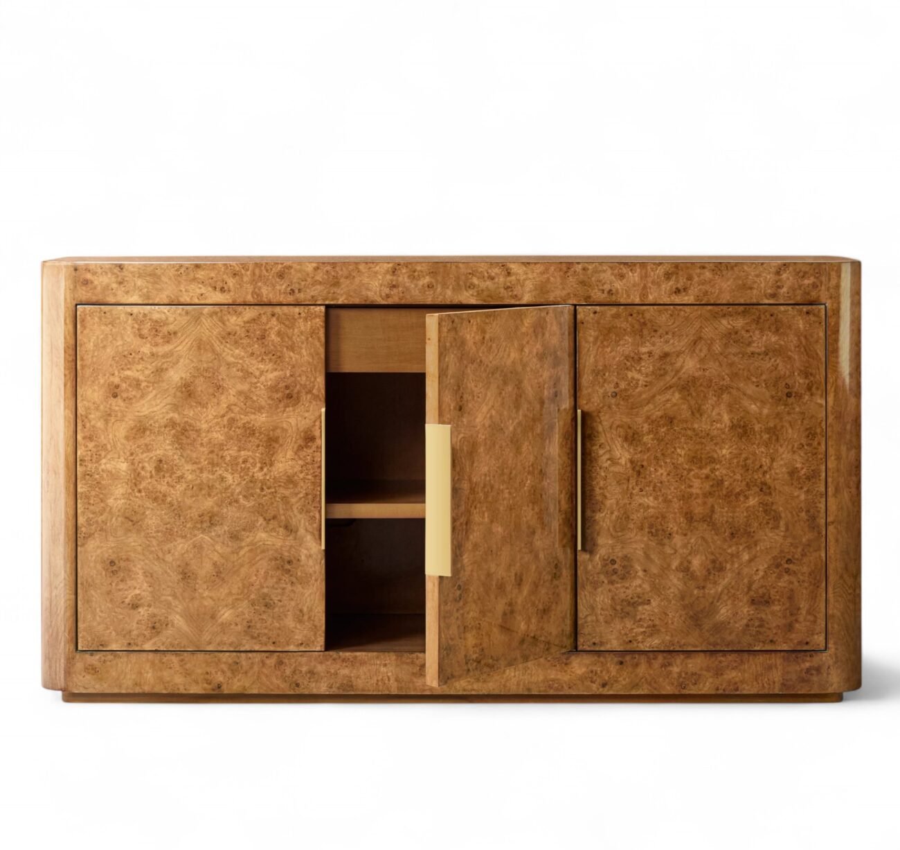 Burl Triple-Door Sideboard - Image 4