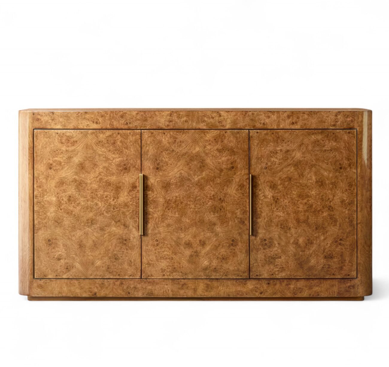 Burl Triple-Door Sideboard