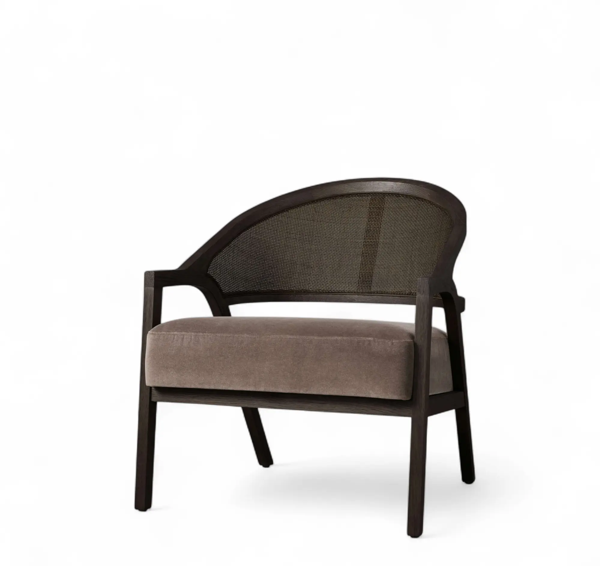 Aimee Cane Upholstered Armchair - Image 5