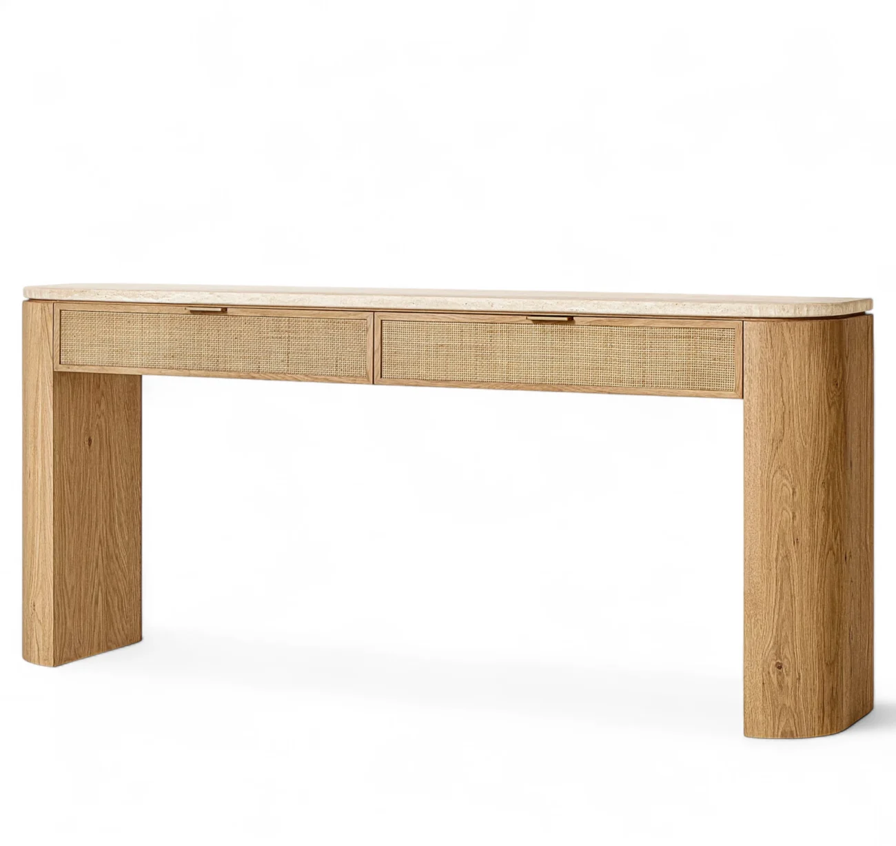 Mizu Console Table with Drawers - Image 4