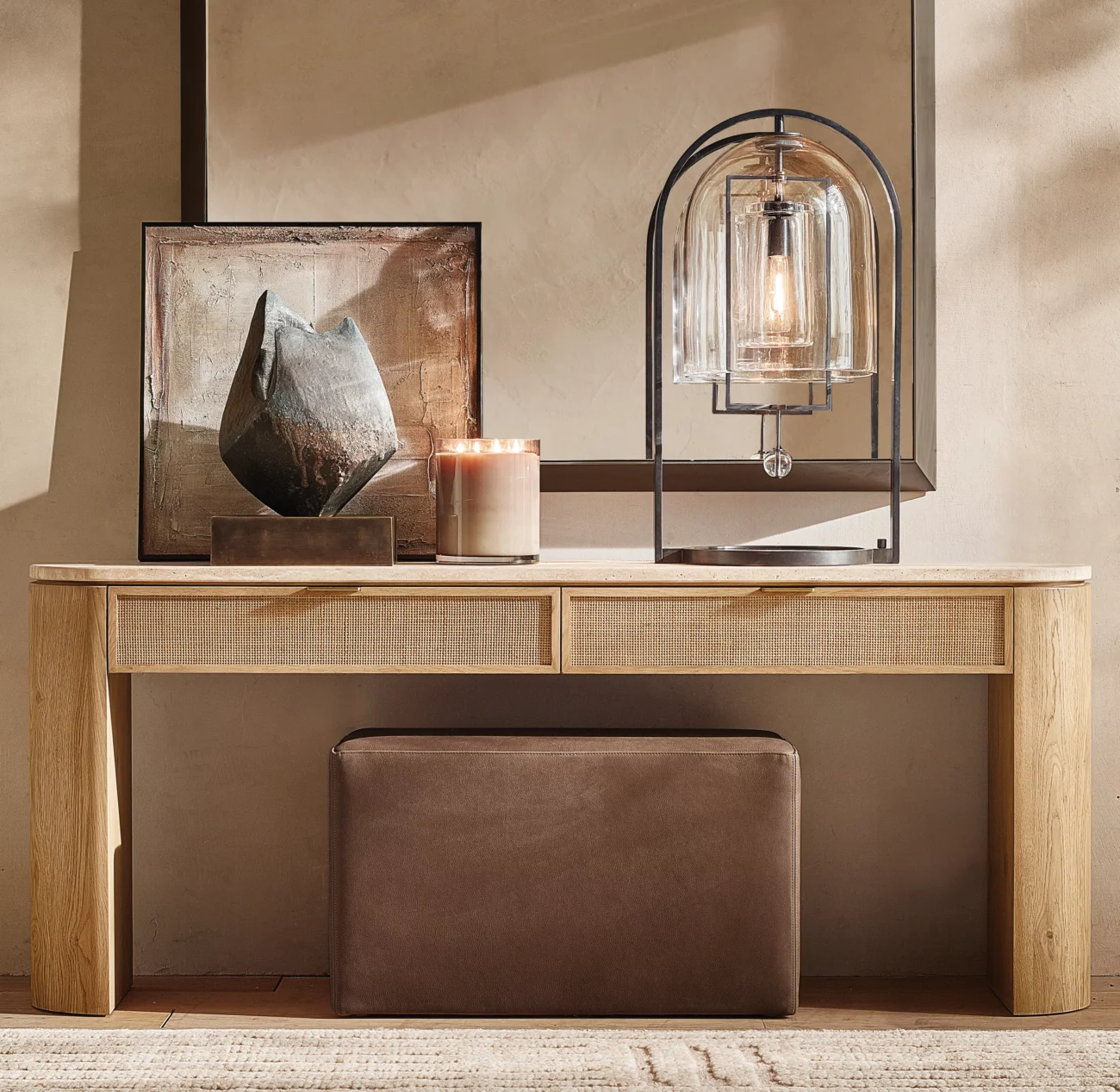 Mizu Console Table with Drawers - Image 5