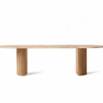Byron Emperador Oval Dining Table