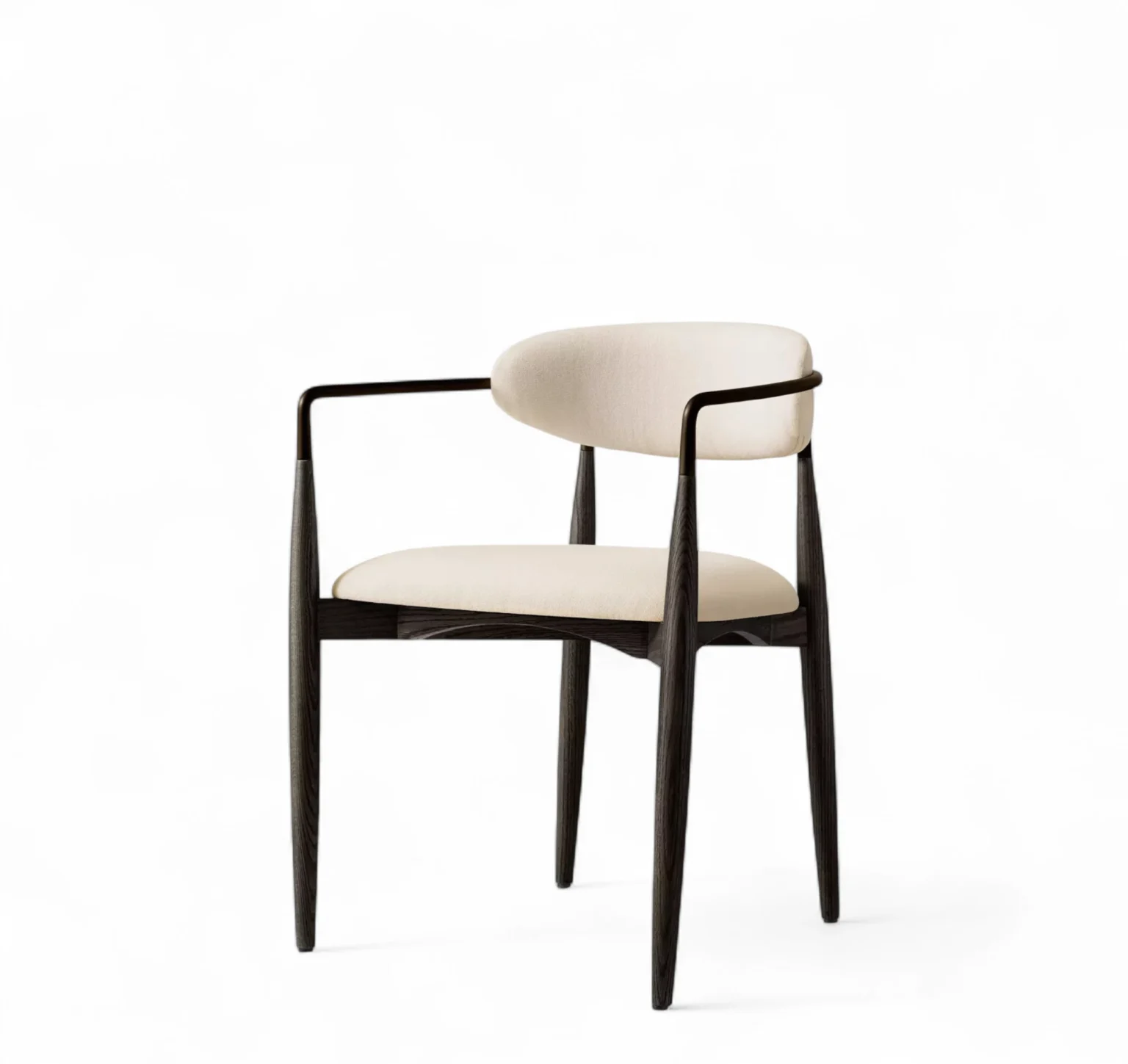 Arno Fabric Dining Armchair